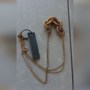 J. Crew colorful links necklaces